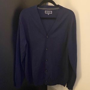 Club Room navy blue cardigan